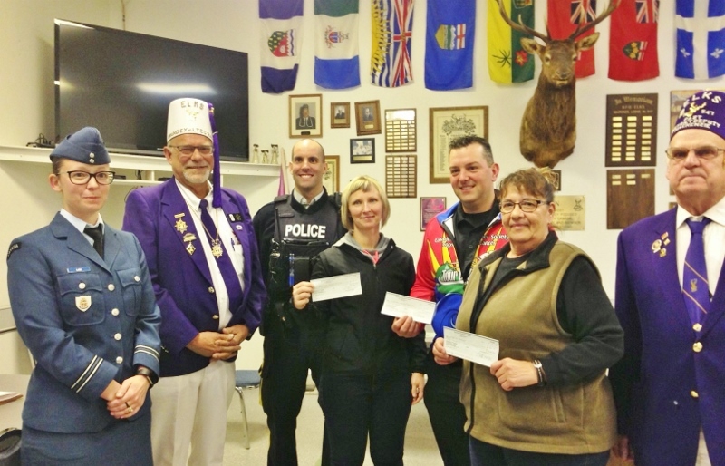 Elks visit of Ron Potter s